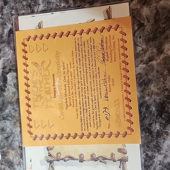 Friends of a Feather Special Limited Edition Ageless Wisdom One in Spirit New - Picture 3 of 6